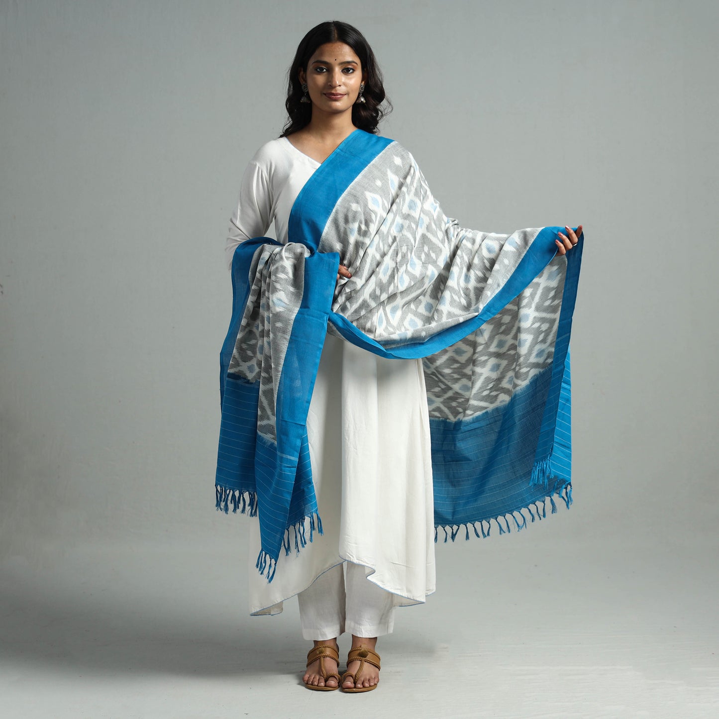 Pochampally Ikat Dupatta 