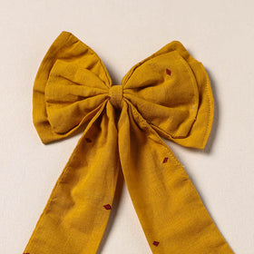 Handmade Fabric Bow Hair Clip