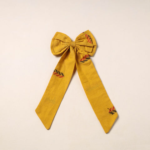 Handmade Fabric Bow Hair Clip