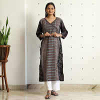 Ajrakh Block Printed kurta