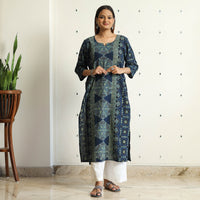 Ajrakh Block Printed Kurta