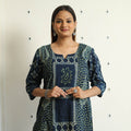  Limited Stock! Ajrakh Block Printed Cotton Straight Kurta 