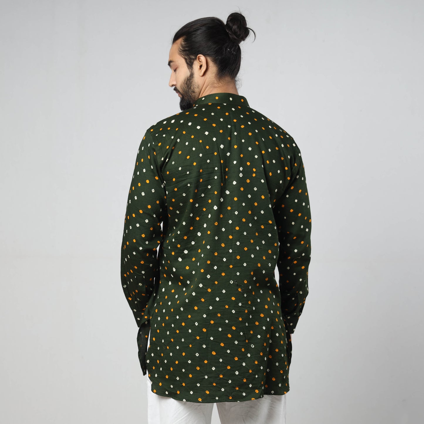 bandhani men kurta