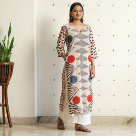 Ajrakh Block Printed Kurta