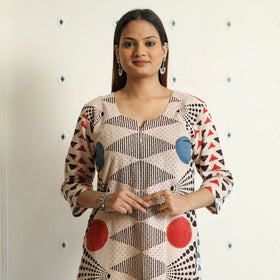 Ajrakh Block Printed Kurta