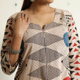 Ajrakh Block Printed Kurta