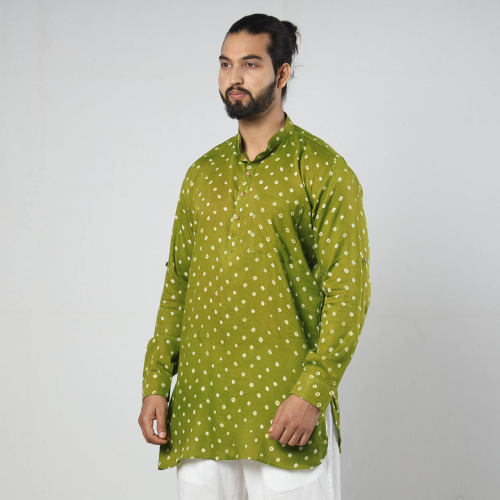 Bandhani Men Kurta
