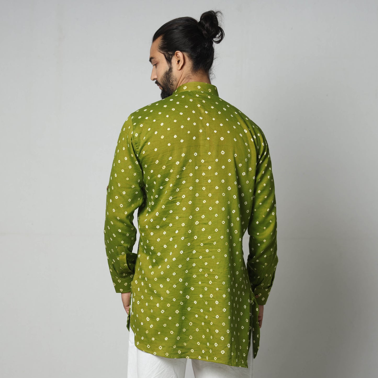 Bandhani Men Kurta
