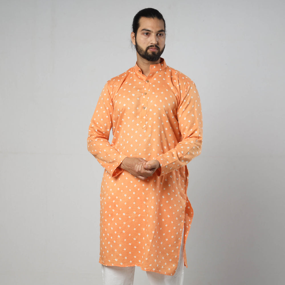 Bandhani Men Kurta
