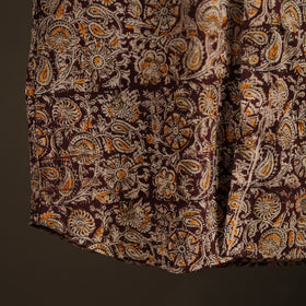 Men Half Sleeve Pedana Kalamkari Block Print Cotton Shirt 11