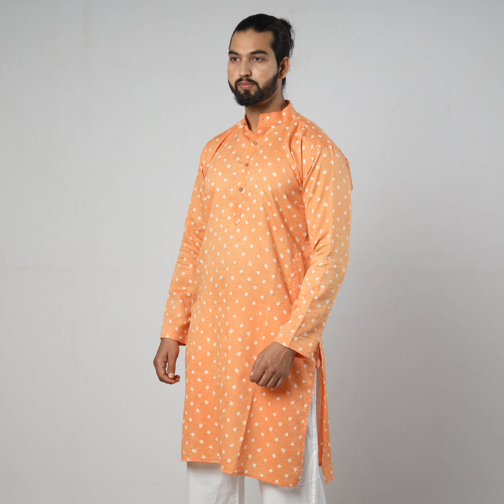 Bandhani Men Kurta
