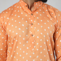 Bandhani Men Kurta
