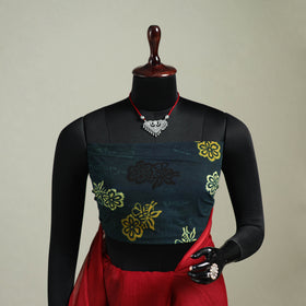 Red - Nazaakat Kota Doria Cotton Plain Saree with Blouse & Jewellery Set 155