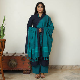 Dharwad Cotton Kurta with Palazzo & Dupatta Set 05