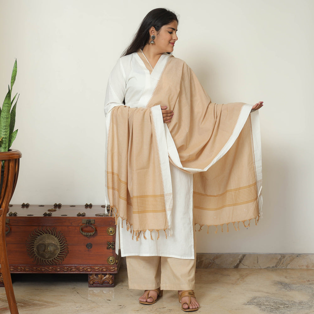 Dharwad Cotton Kurta with Palazzo & Dupatta Set 03