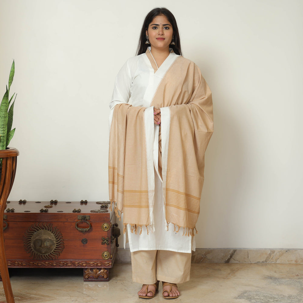 Dharwad Cotton Kurta with Palazzo & Dupatta Set 03