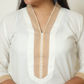 Dharwad Cotton Kurta with Palazzo & Dupatta Set 03