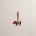 Elephant - Fabart Hand Threadwork Funky Keychain 02