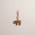 Elephant - Fabart Hand Threadwork Funky Keychain 05