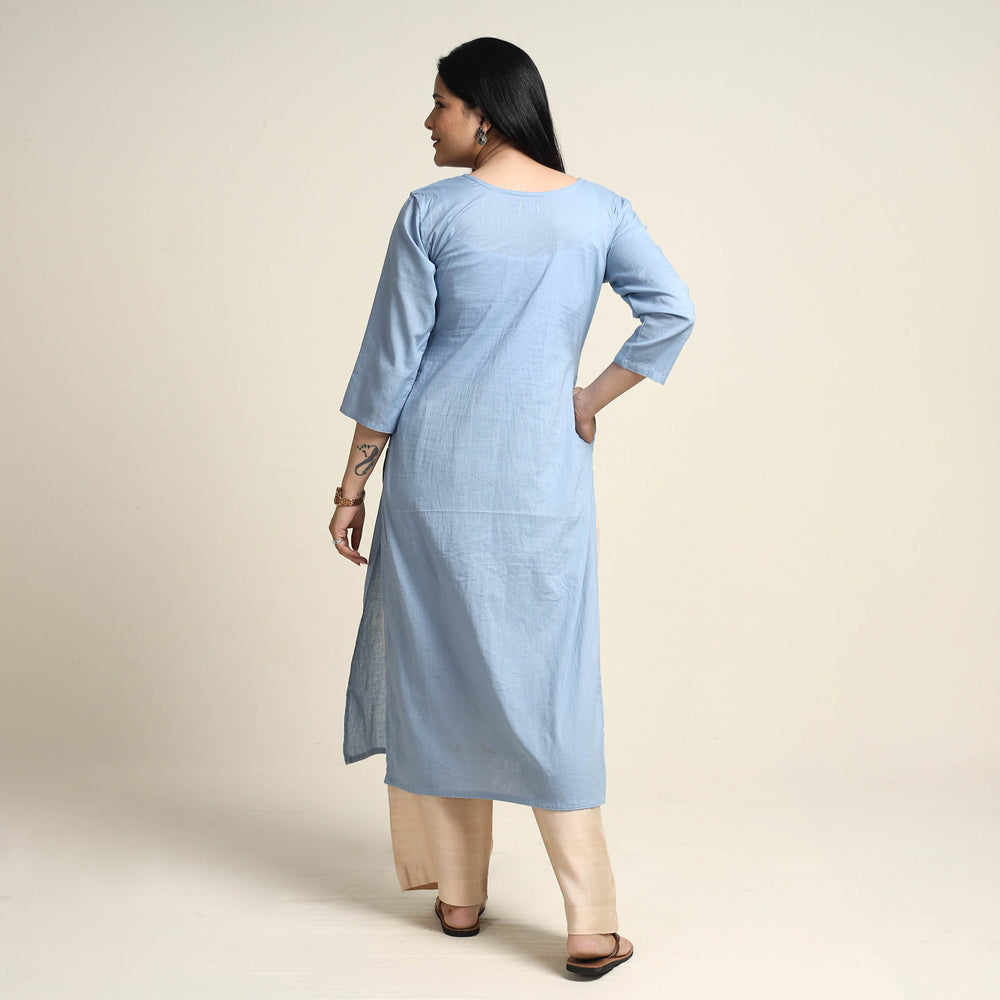 embroidery cotton kurta