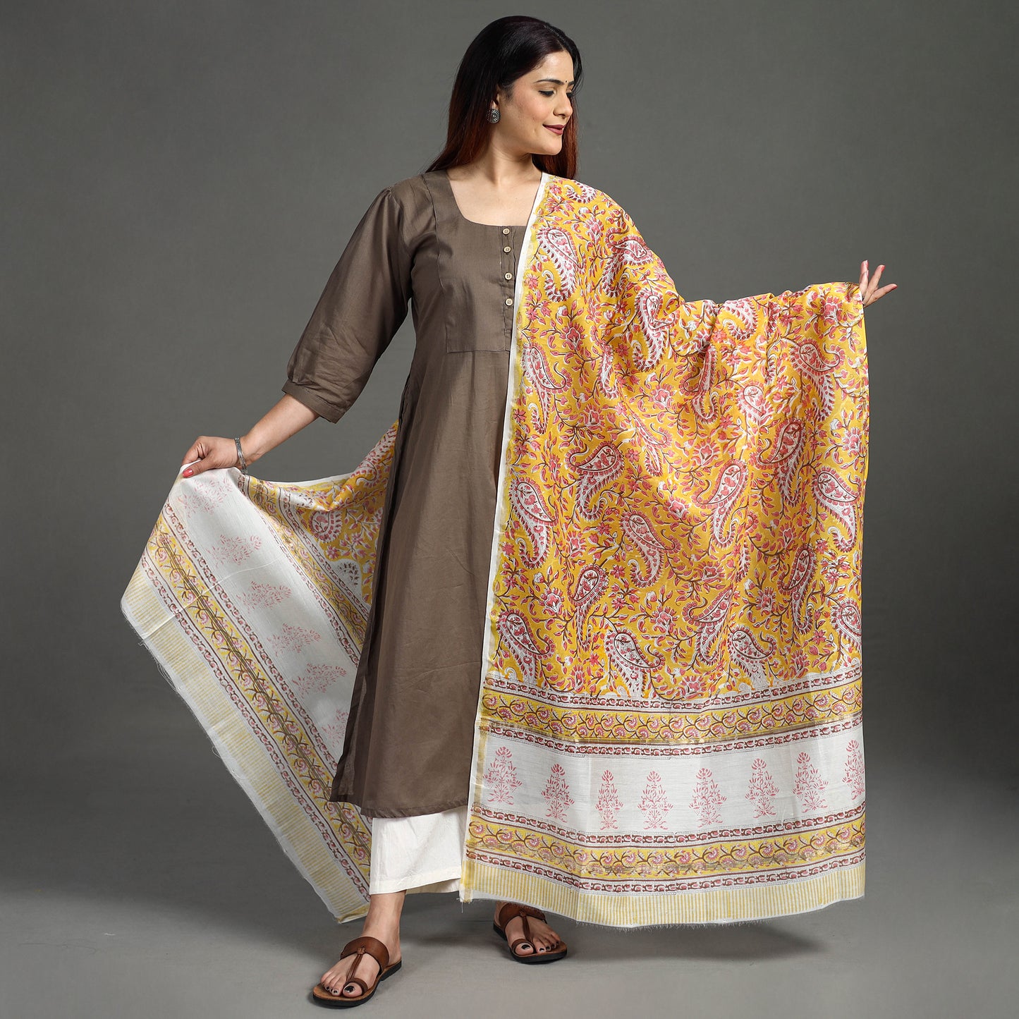 Sanganeri Dupatta 