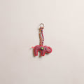 Elephant - Fabart Hand Threadwork Funky Keychain 07