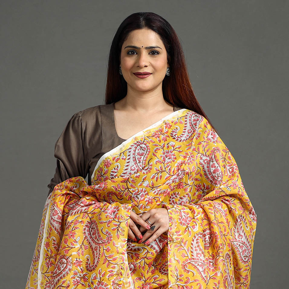 Sanganeri Dupatta 