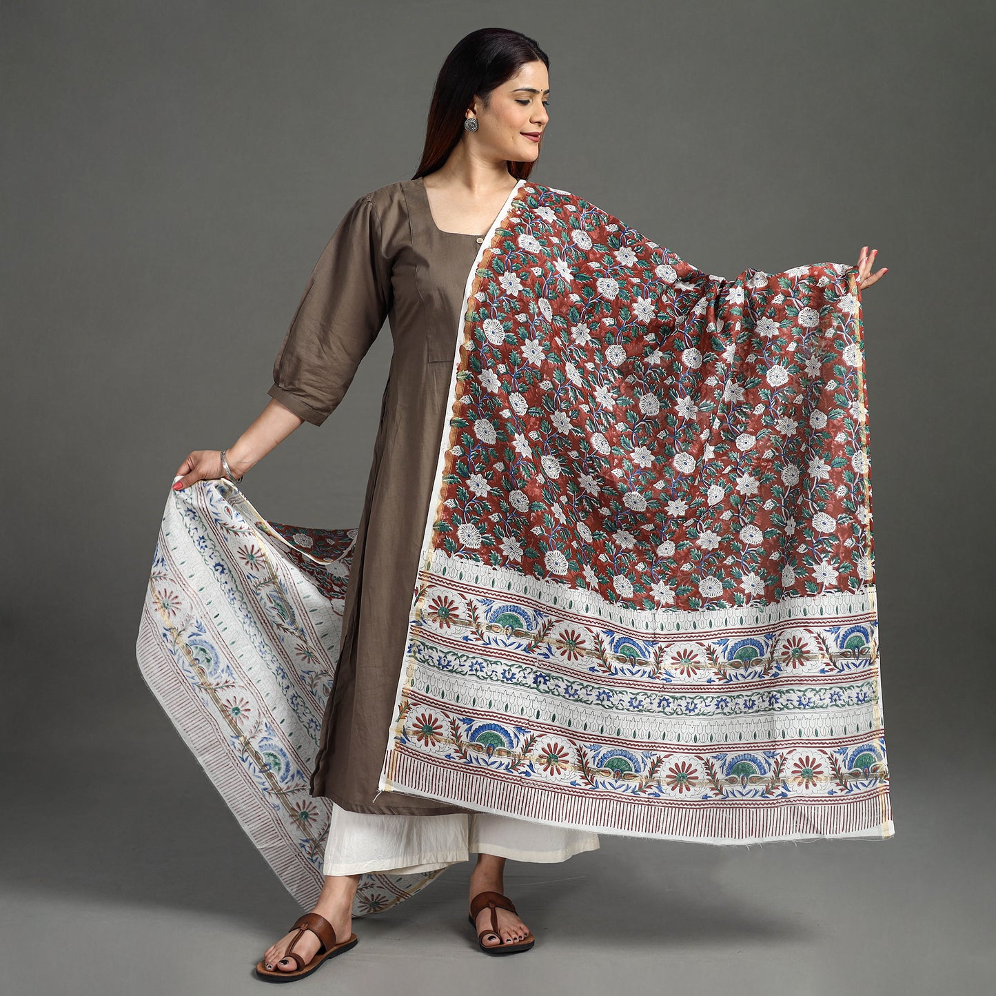 Sanganeri Dupatta 