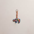 Elephant - Fabart Hand Threadwork Funky Keychain 10