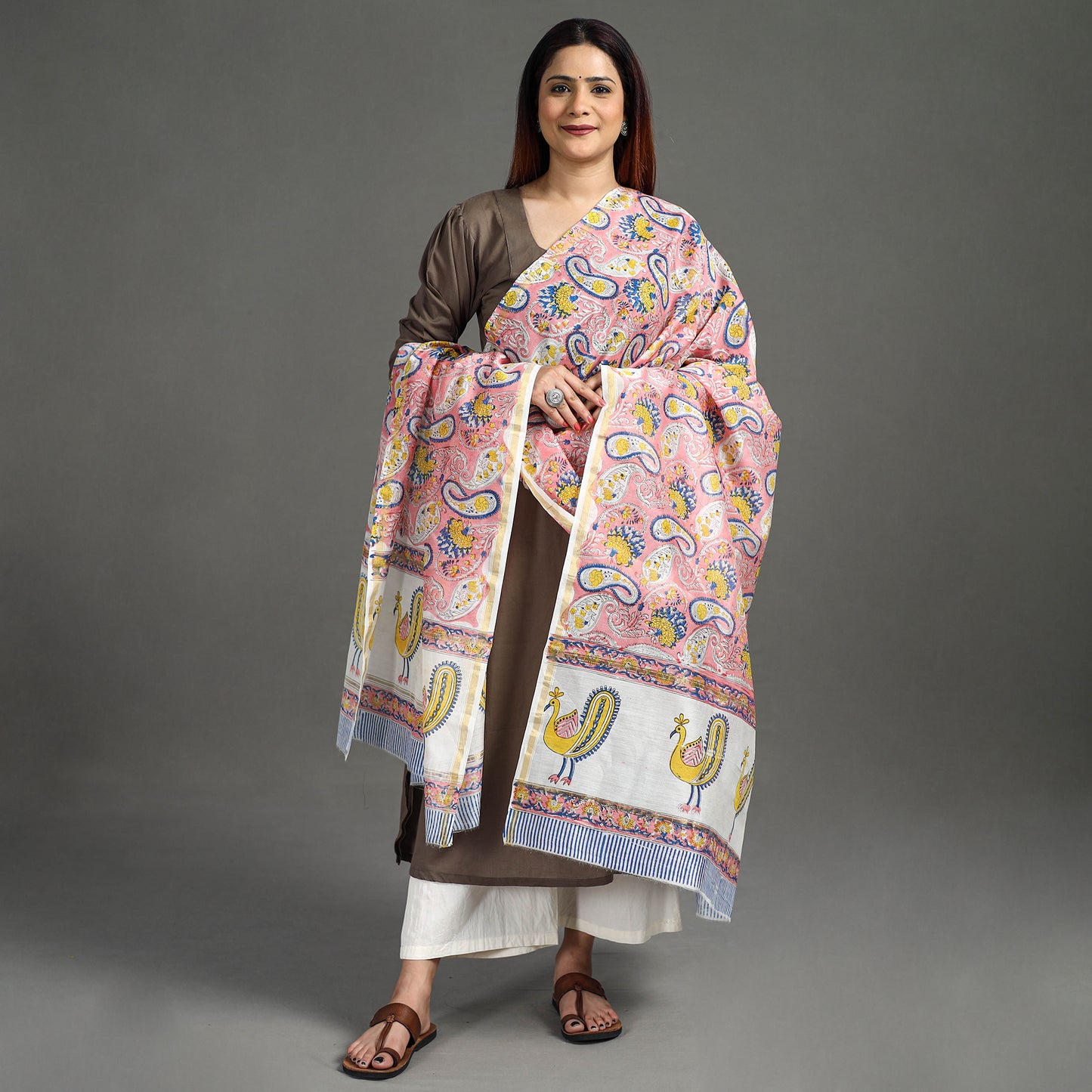 Sanganeri Dupatta 