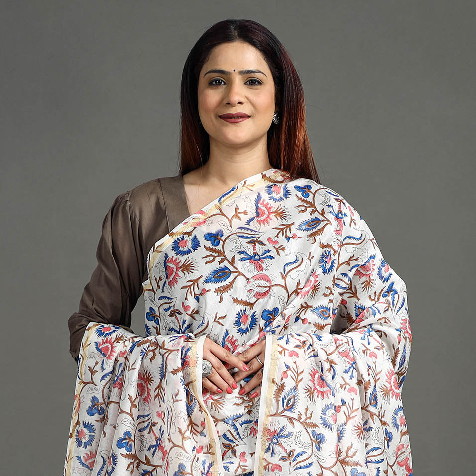 Sanganeri Dupatta 