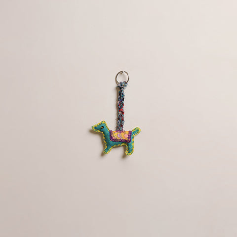 Dog - Fabart Hand Threadwork Funky Keychain 11