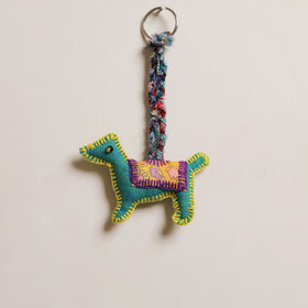 Dog - Fabart Hand Threadwork Funky Keychain 11