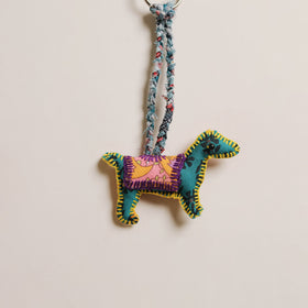Dog - Fabart Hand Threadwork Funky Keychain 12