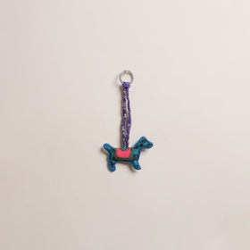 Dog - Fabart Hand Threadwork Funky Keychain 13