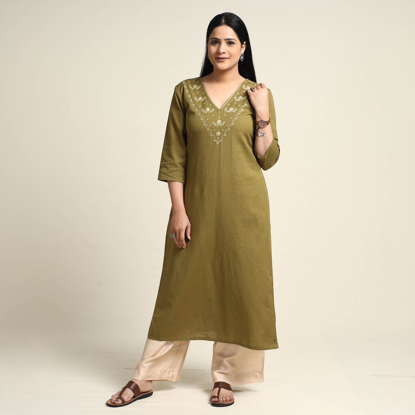 Plain Kurta