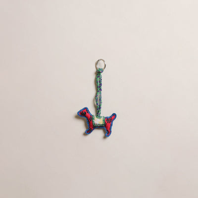 Dog - Fabart Hand Threadwork Funky Keychain 13