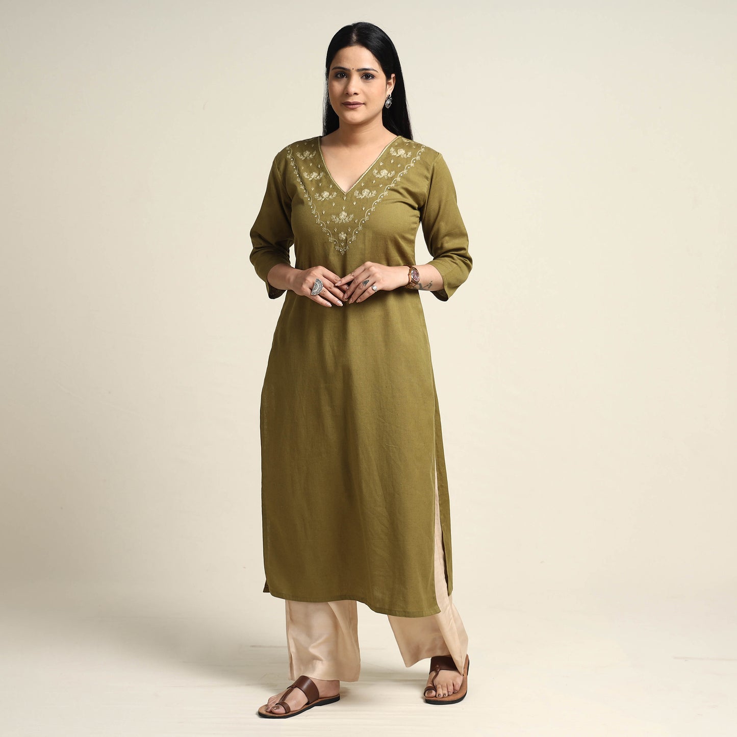 Plain Kurta