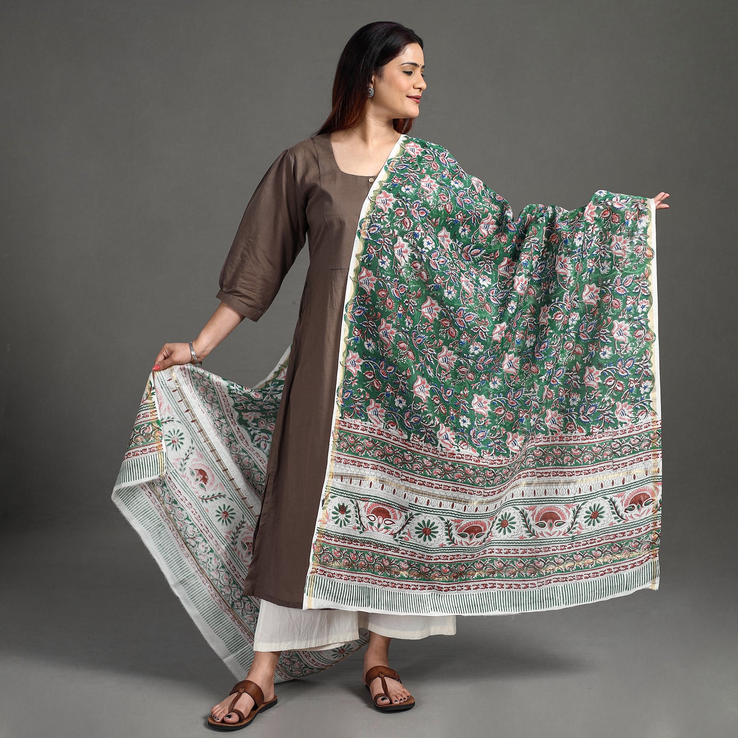 Sanganeri Dupatta 