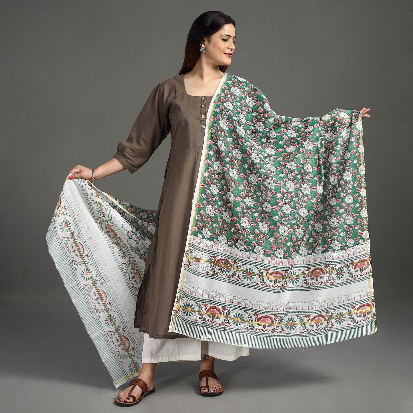 Sanganeri Dupatta 