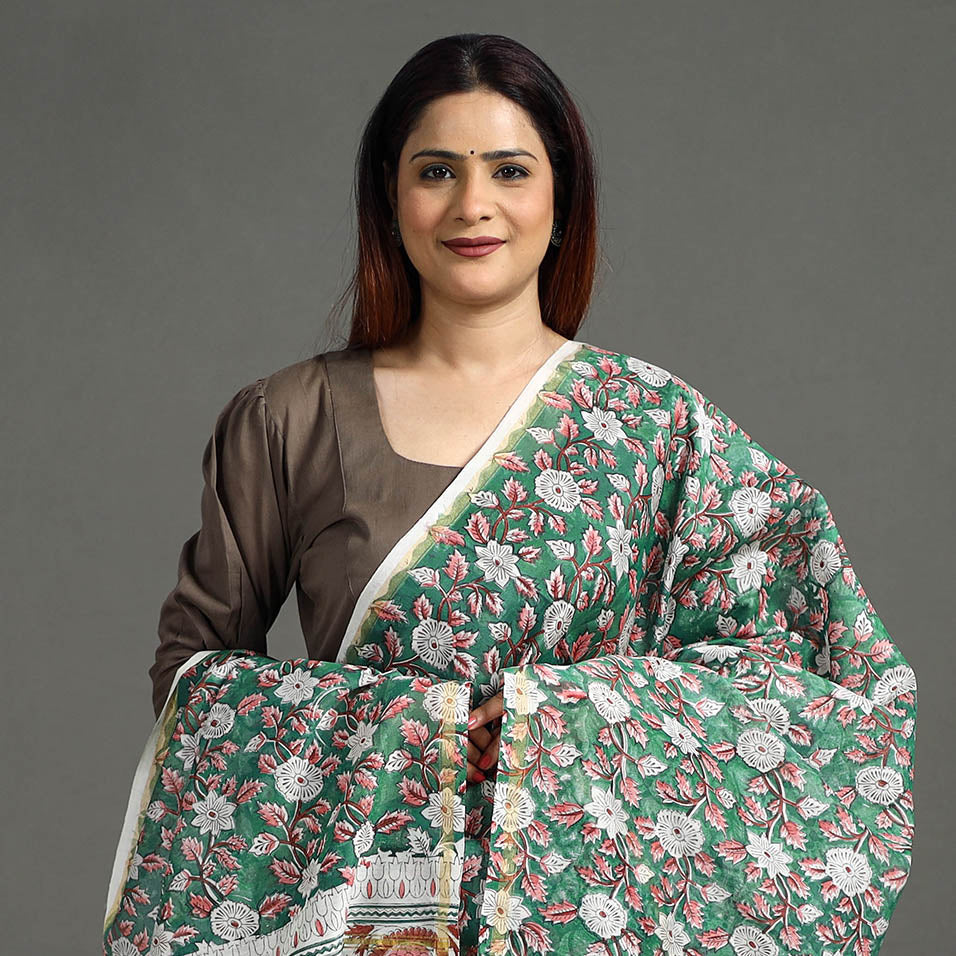 Sanganeri Dupatta 