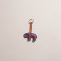 Elephant - Fabart Hand Threadwork Funky Keychain 16