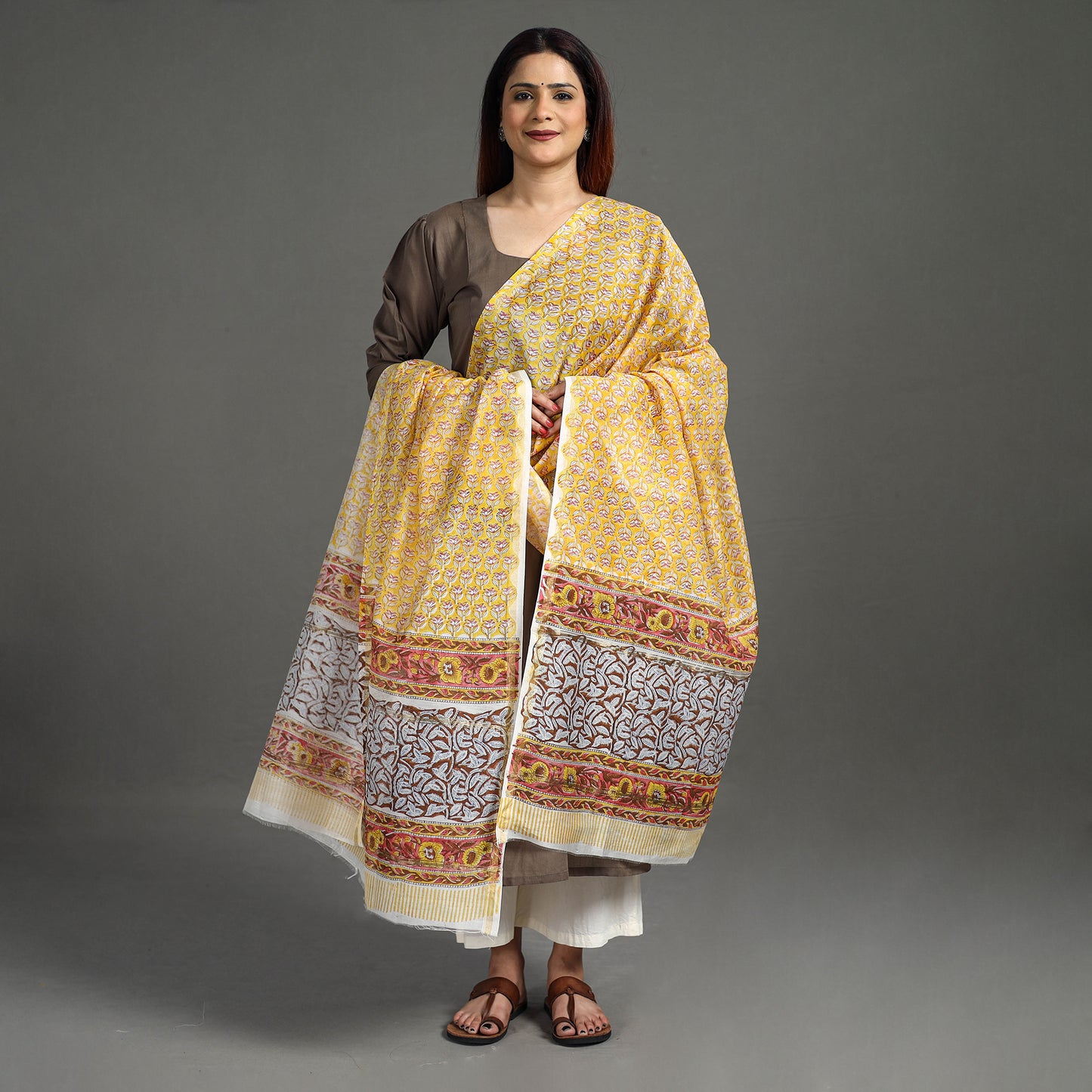 Sanganeri Dupatta 