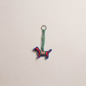 Dog - Fabart Hand Threadwork Funky Keychain 18