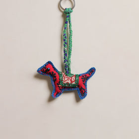 Dog - Fabart Hand Threadwork Funky Keychain 18