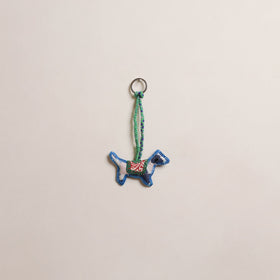Dog - Fabart Hand Threadwork Funky Keychain 18