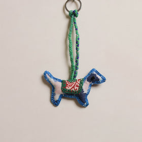 Dog - Fabart Hand Threadwork Funky Keychain 18