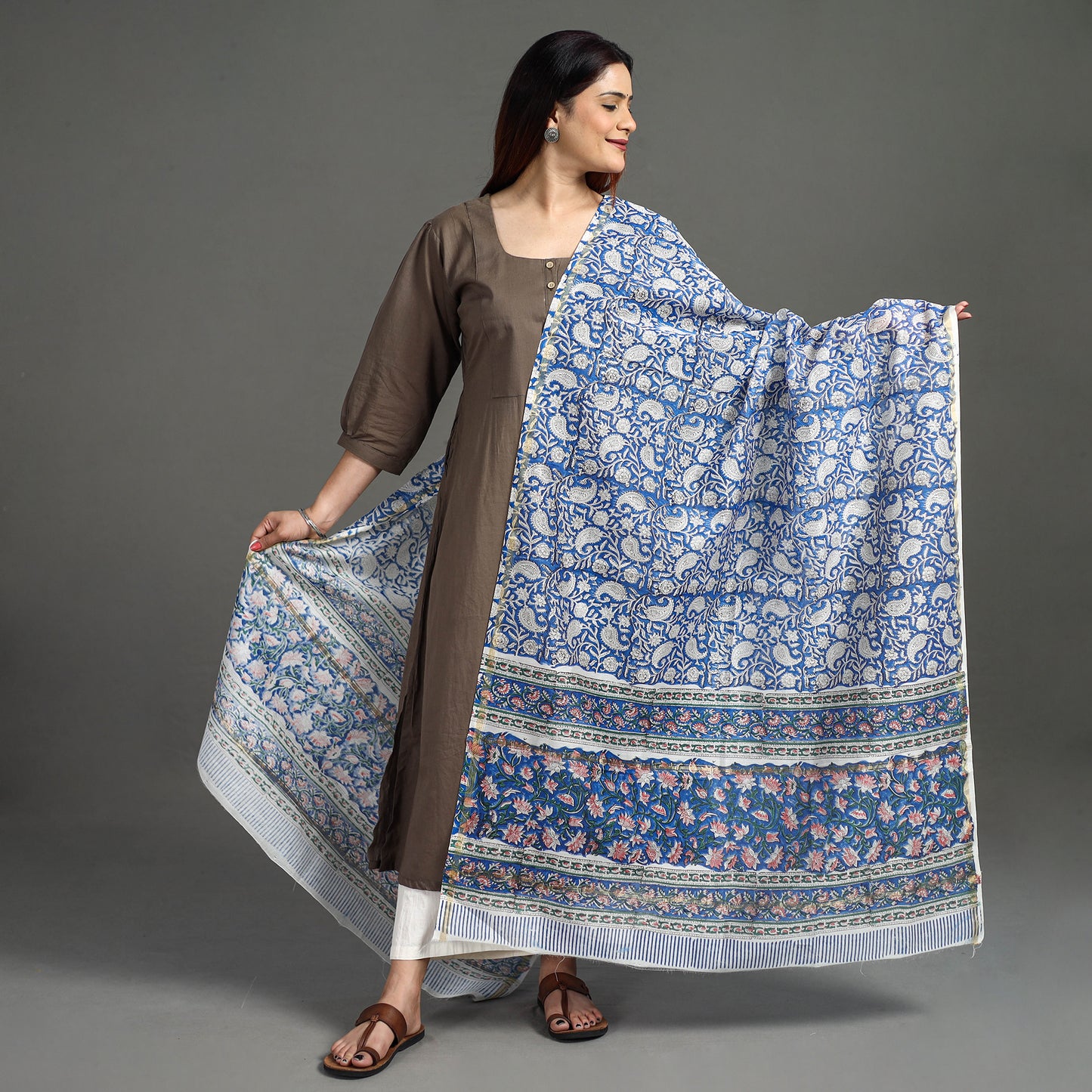 Sanganeri Dupatta 