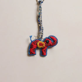 Elephant - Fabart Hand Threadwork Funky Keychain 21
