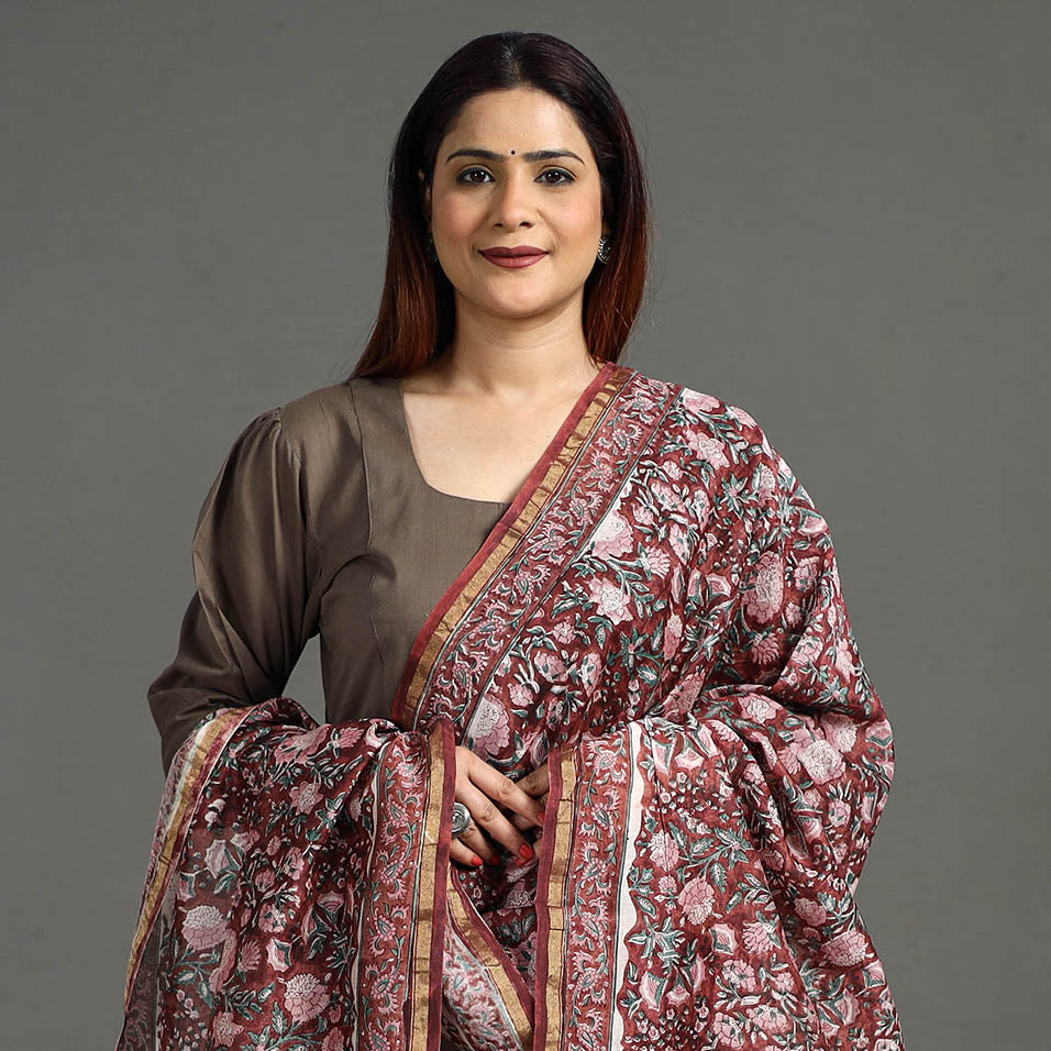 Sanganeri Dupatta 